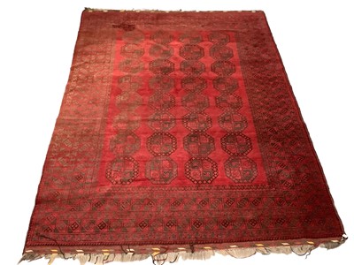 Lot 1720 - Large Bokhara rug