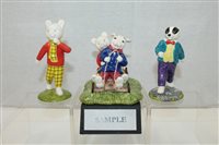 Lot 2150 - Group of five Beswick limited edition Rupert...