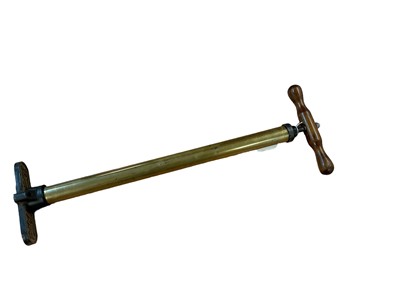 Lot 972 - 1930's brass Ford stirrup pump