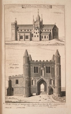 Lot 1121 - The History And Antiquities Of the County of Essex, by Philip Morant, printed for Osborne, Whiston, Baker, Davis, Reymers and White, 1768, full leather bound