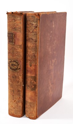 Lot 1121 - The History And Antiquities Of the County of Essex, by Philip Morant, printed for Osborne, Whiston, Baker, Davis, Reymers and White, 1768, full leather bound