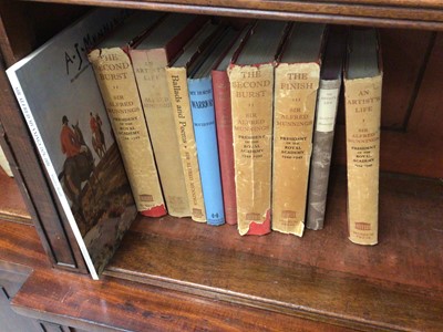 Lot 1189 - Sir Alfred Munnings, copies of the artist's autobiographies, two copies of Ballads and Poems, My Horse Warrior and others (10)