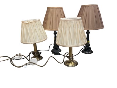 Lot 262 - Table lamps