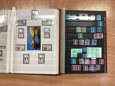 Lot 1517 - Stamps, GB and world accumulation in albums and stock books, presentation packs, miniature sheets, gutter pairs and others.