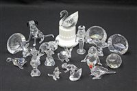 Lot 2193 - Group of Swarovski crystal 100th Anniversary...