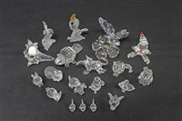 Lot 2194 - Group of fourteen boxed Swarovski Silverer...