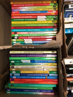 Lot 369 - Collection of mainly railway related books (7 boxes)