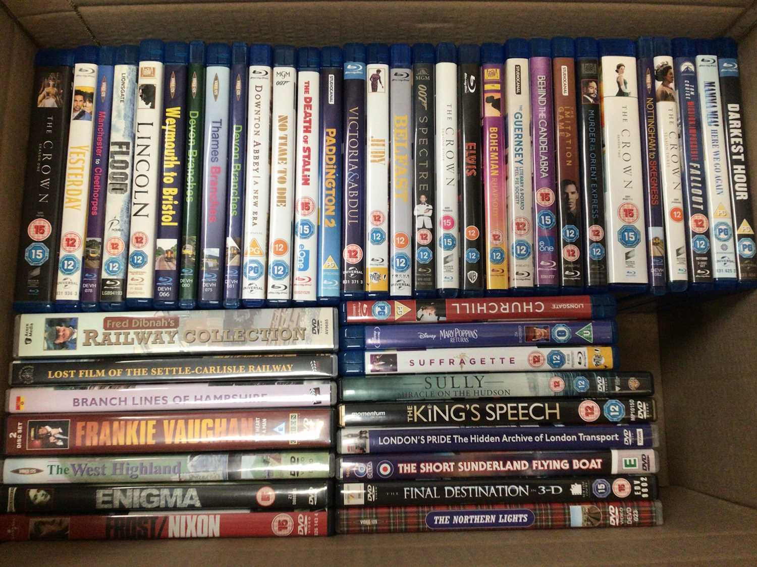 Lot 371 - Collection of Blu-rays, DVDs including Five