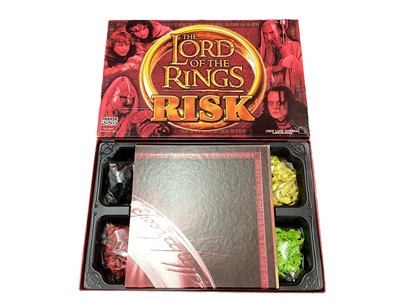 Lot 380 - Parker Lord of the Rings Risk, MB Games Dragster 4110 & Philips Philiform Playset No.402, all boxed (3)