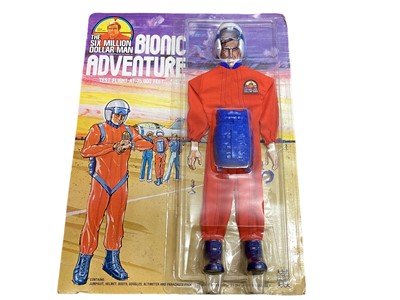 Lot 384 - Denys Fisher Six Million Dollar Man Bionic Adventure outfit sets