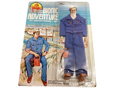 Lot 384 - Denys Fisher Six Million Dollar Man Bionic Adventure outfit sets