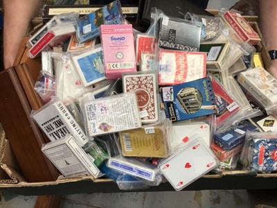 Lot 728 - Large quantity of playing cards