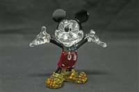 Lot 2201 - Swarovski Disney's Mickey Mouse ornament - boxed