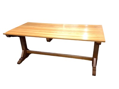 Lot 1629 - Early 20th century oak refectory table