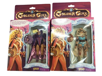 Lot 1820 - Selection of boxed Golden Girl figures including Wild One, OGRA, Moth Lady Vultura and others (10)