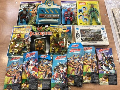 Lot 1822 - Selection of various blister packs including Mr Action, Galaxy Heroes, Action models, Lost World of Warlord and others (Qty)