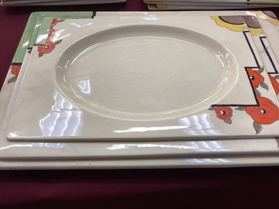 Lot 1102 - Clarice Cliff Bizarre range dinner service