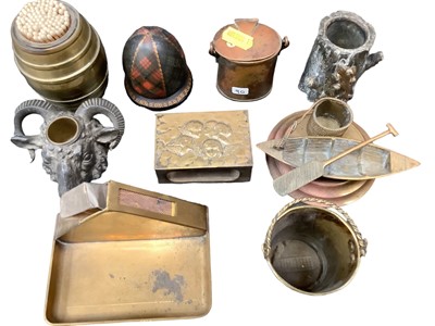 Lot 2430 - One box of smoking related accessories to include Vesta holders etc