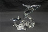 Lot 2210 - Swarovski Crystal Society 2012 Whale - Paikea,...