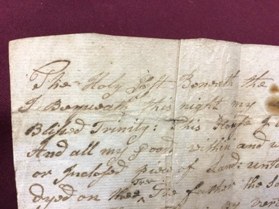 Lot 50 - Handwritten spell