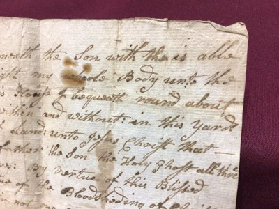 Lot 50 - Handwritten spell