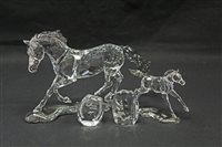 Lot 2211 - Swarovski Crystal Society 2014 Horse -...