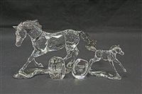 Lot 2212 - Swarovski Crystal Society 2014 Horse -...