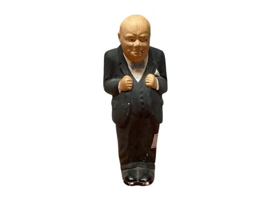 Lot 1141 - 1940s Winston Churchill figure