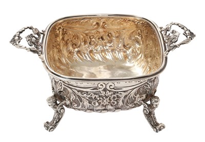 Lot 459 - Late Victorian silver two-handled dish