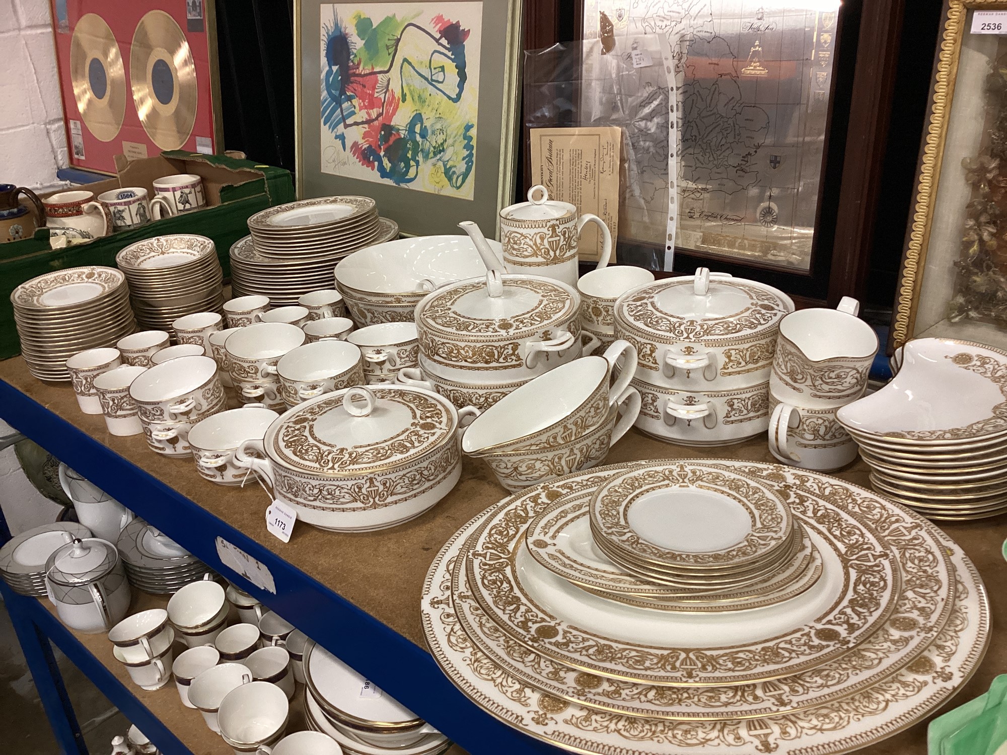 新品  WORCESTER 最高級ライン HYDE PARK 3枚 Lot - ROYAL WORCESTER 