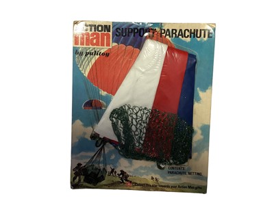 Lot 16 - Palitoy Action Man Support Parachute, card back packaging with tear to top, No.34920 (1)