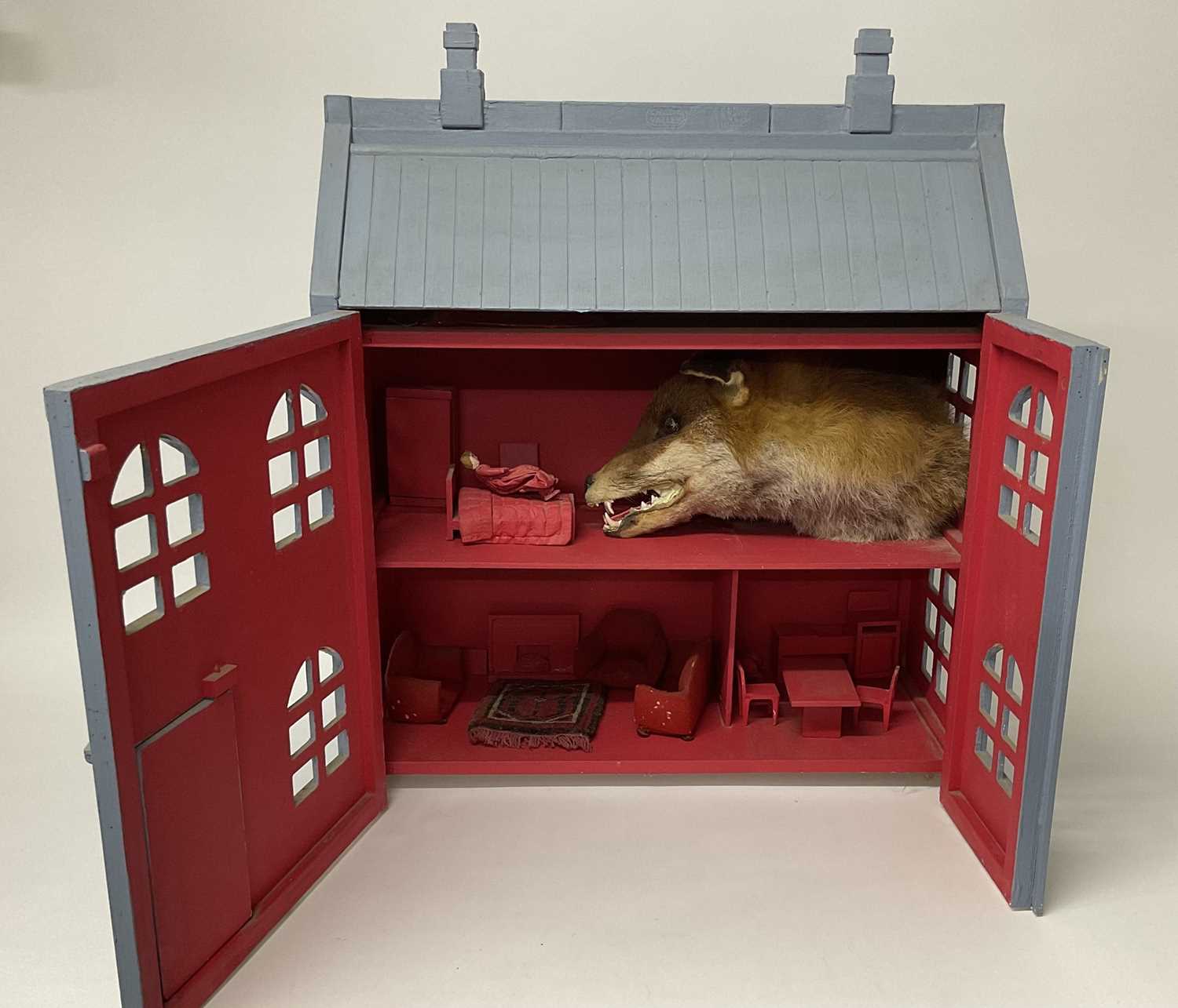 Lot 70 - A nightmarish Red Riding Hood diorama