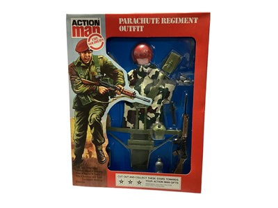 Lot 35 - Palitoy Action Man (c1980's) Mountain& Artic, SAS & Parachute Regiment Outfits, in packaging (3)