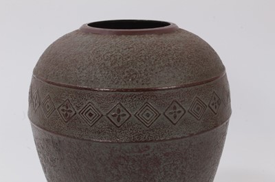 Lot 190 - Oriental stoneware vase