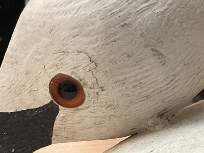Lot 1069 - *Guy Taplin (born 1939) large sculpture of a swan