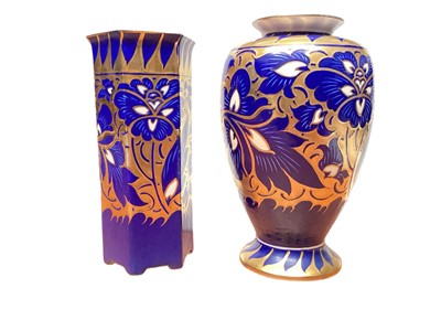 Lot 1175 - Two Bursley Ware vases