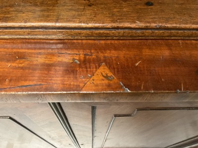 Lot 1550 - 19th century mahogany breakfront bookcase