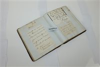 Lot 2451 - Victorian Automobiliagraph and letter album...