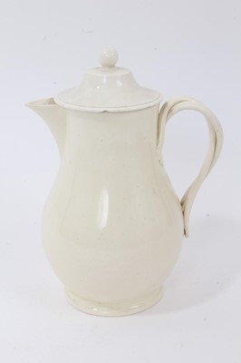 Lot 234 - Wedgwood creamware jug and cover