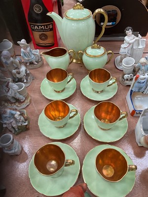 Lot 515 - Carlton Ware six place coffee set