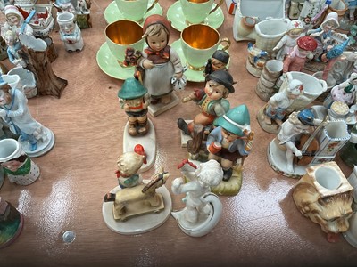 Lot 516 - Group of seven Goebel porcelain figures.