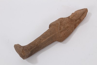 Lot 990 - Egyptian terracotta Ushabti figure