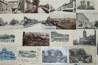 Lot 2466 - PostCarsds of Derby, Nottinghamshire,...