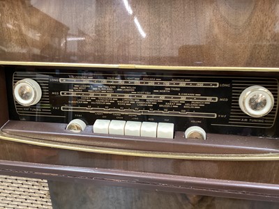 Lot 1350 - Vintage Ferguson radiogram, 85cm wide, 41cm deep, 88cm high