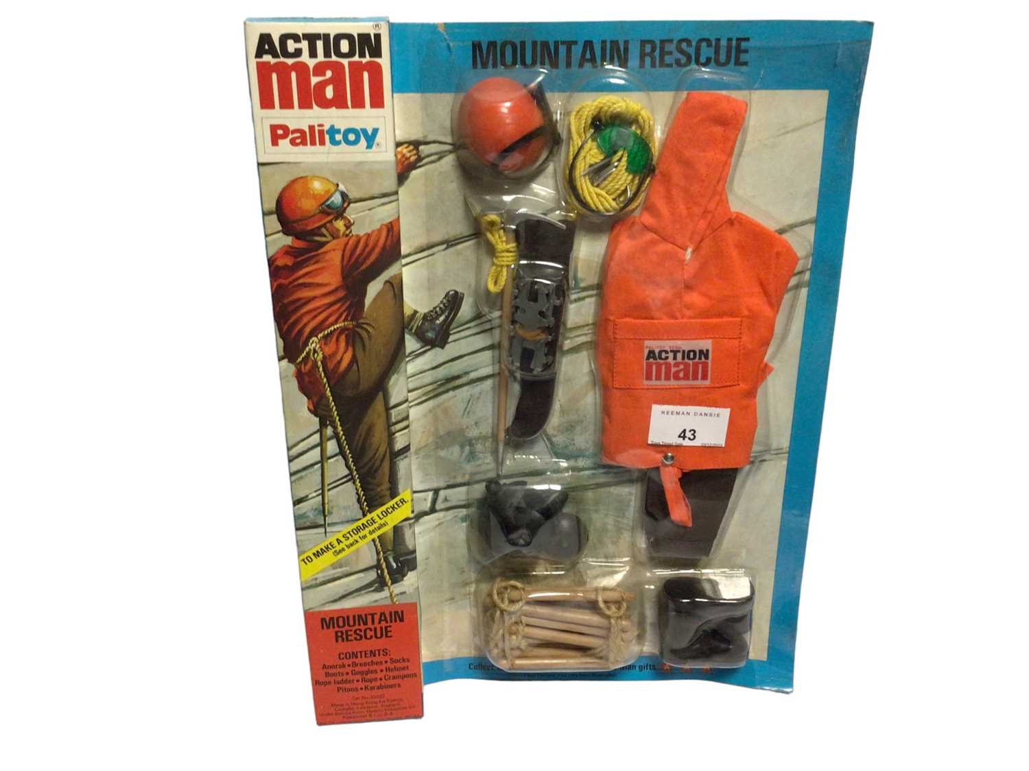 Lot 43 - Palitoy Action Man Mountain Resue Outfit, in locker box packaging No.35022 (1)