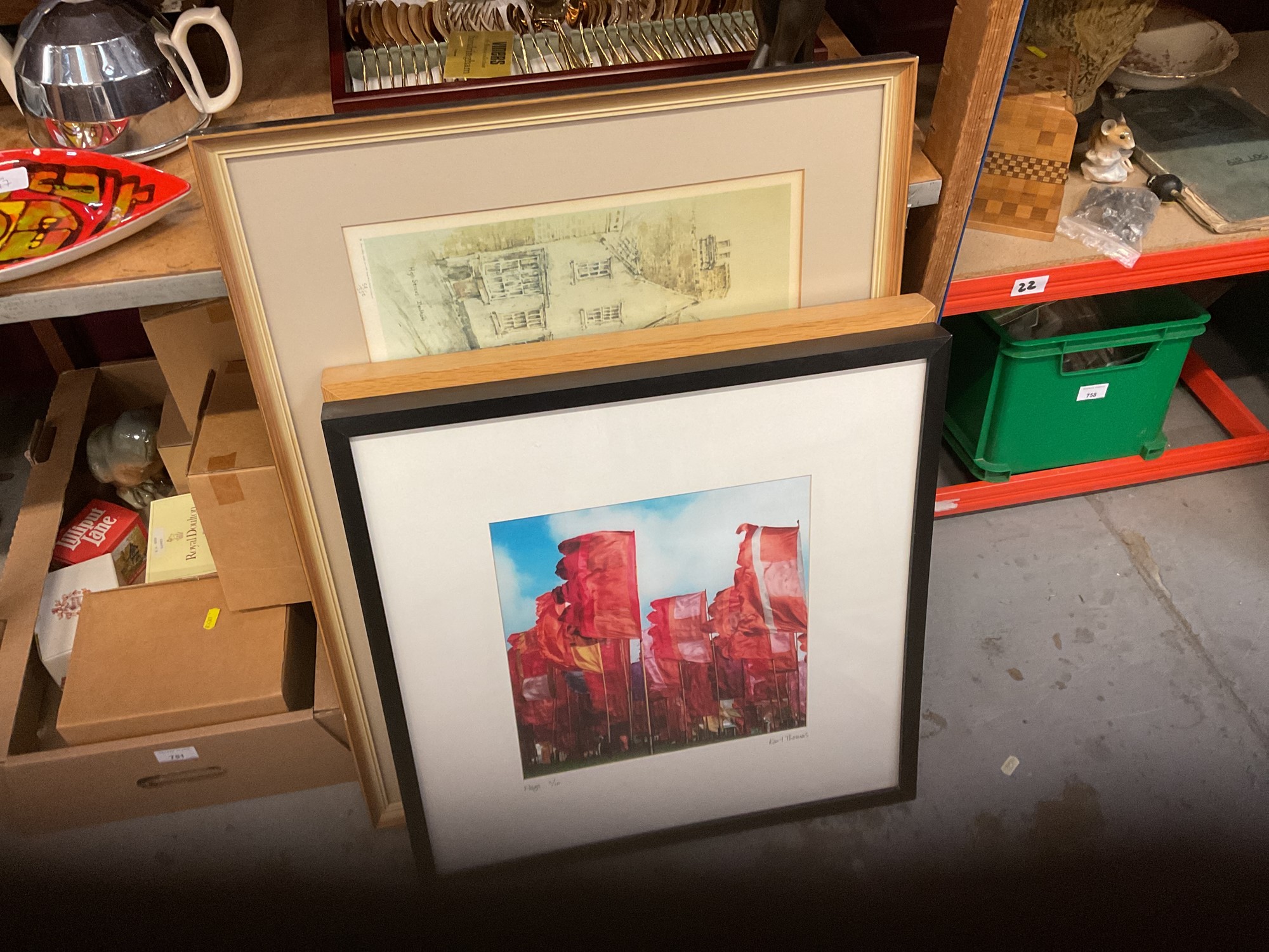 Lot 595 - Collection of signed limited edition prints