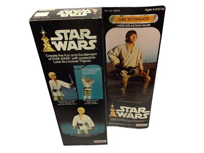 Lot 100 - Palitoy Star Wars Luke Skywalker action figure 11 3/4", in window box No.33326