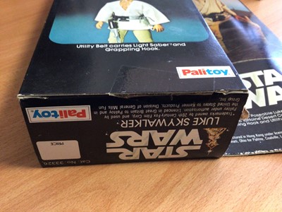 Lot 100 - Palitoy Star Wars Luke Skywalker action figure 11 3/4", in window box No.33326