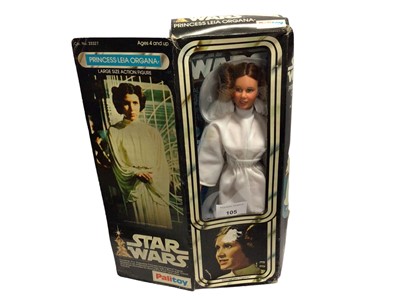 Lot 105 - Palitoy Star Wars Princess Leia Organa 11 1/2" action figure, in window box No.33327 (1)