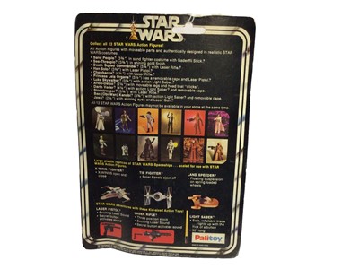 Lot 108 - Palitoy Star Wars Darth Vader Tie Fighter, with removable black Solar Panels & Darth Vader seat, on punched card (card corner has slight damage) (1)